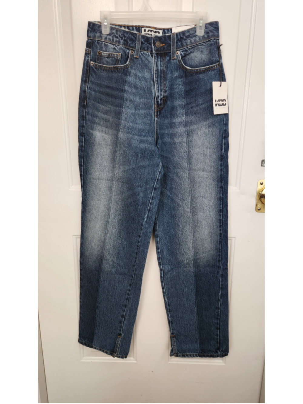 KBB by Kahlana Straight Leg Jeans Size 4 Blue